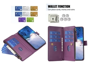Custodia in pelle a portafoglio con Slot per schede multifunzione per <span class=keywords><strong>Samsung</strong></span> <span class=keywords><strong>Galaxy</strong></span> <span class=keywords><strong>S23</strong></span> <span class=keywords><strong>Plus</strong></span> S22 Ultra A24 4G A34 5G A54 A14 A23 A73 A13 Cover - Product Image 5