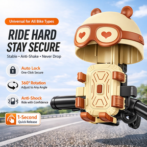 Support de <span class=keywords><strong>téléphone</strong></span> pour moto anti-vibration, support de <span class=keywords><strong>téléphone</strong></span> pour vélo avec pare-soleil et protection contre la pluie, support de <span class=keywords><strong>téléphone</strong></span> pour guidon de vélo ou scooter - Product Image 2