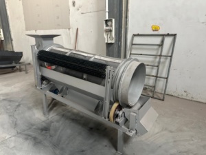 Écran rotatif sans arbre ZHOUCHI pour le criblage des particules, brosse à rouleaux en acier inoxydable, garantie 1 an - Product Image 2