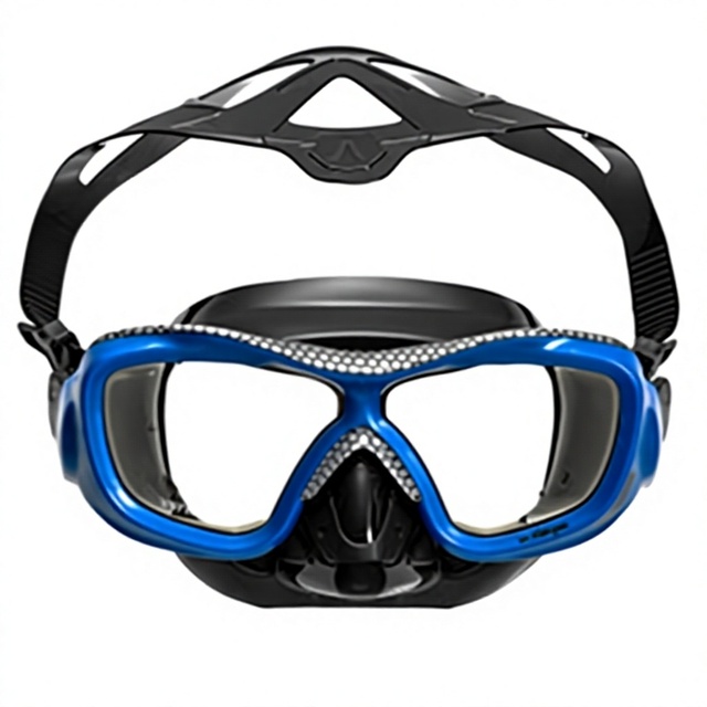 V.DIVE Foldable Low Volume Waterproof Anti-Fog Tempered Glass Lenses Freediving Scuba Snorkeling Mask
