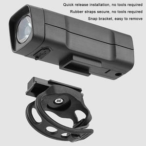 Bright <b>Light</b> T6 LED Front USB Rechargeable MTB Mountain Lamp 100LM Bike Headlight Flashlight Cycling Scooter - Product Image 4