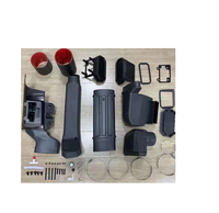 Accessoires de voiture XLstyling, système de snorkel, prise d'air, kit de dispositif de franchissement, plastique noir, compatible avec Jeep Wrangler JK JL JT 2007-2017