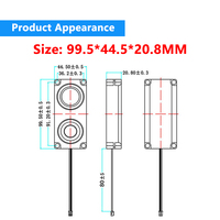 Vente en gros usine 10045 100*45MM 4Ohms5W Haut-parleur actif double boîtier filaire USB3.5 Accessoires pour haut-parleurs professionnels Conforme ROHS&CE