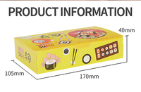 Boîte à bento à emporter, boîte aux algues, boîte à sushi japonais, boîte à rouleaux de riz et de légumes, boîte d'emballage, boîte à takoyaki, boîte à sushi