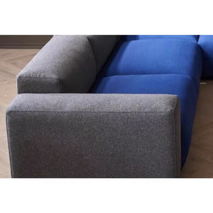 घर कार्यालय और होटल के उपयोग के लिए पर्यावरण के अनुकूल उच्च घनत्व स्पंज के साथ समकालीन एर्गोनोमिक चमड़े का कार्यालय सोफा - Product Image 6