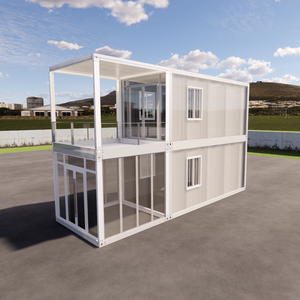 <span class=keywords><strong>Maison</strong></span> conteneur modulaire mobile de luxe à double étage, extensible, préfabriquée pour hôtel et extérieur - Product Image 3