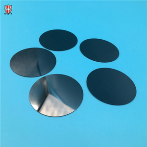Shining Polished Black Zirconia Ceramic Watch Dial Wafer - Product Image 2