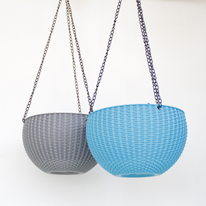 plastic pots garden garden basket hanging basket for plants