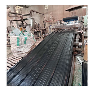 Accesorios en pvc 3 strati upvc tetto lamiera a prova di acqua lamina in pvc techo upvc tegole tetto CORRUG - Product Image 4