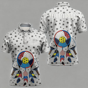 Pickleball Club Kleding Lichtgewicht Pickleball Polo Shirts Groothandel Bulk Op Maat Uniformen voor Toernooi Teamuitrusting - Product Image 3