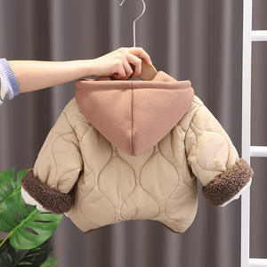 Manteaux d'hiver chauds pour enfants à capuche pour petits garçons - Product Image 5