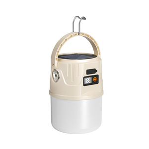 Linterna Solar Xinster para Camping, Luz LED Recargable con Pantalla Digital - Product Image 5