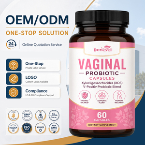 La capsula probiotica vaginale dell'equilibrio Ph delle donne vegane dell'oem regola l'equilibrio del PH Capsule prebiotiche e probiotiche vaginali - Product Image 1