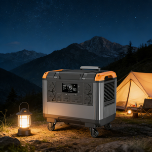 Best Price 3000W Portable Emergency Power Station Pure Sine Wave Battery MPPT <b>Controller</b> 2200W <b>Solar</b> Car T30&UC400*2 3000W Outpu - Product Image 1