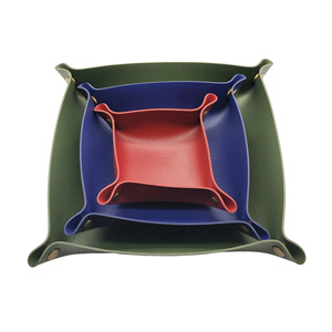 Plateau de rangement de style nordique en gros, organisateur de bureau pour clés, bijoux, cosmétiques, boîte pliable, décoration d'intérieur - Product Image 3