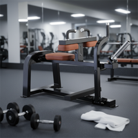 Liva LW-H017 Système de sécurité d'isolation de la cheville pour Tibia Flexor, réglable, à charge de plaques en acier, de performance commerciale élevée, pour chargeur moyen