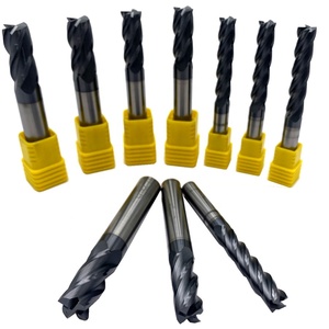 Hợp Kim Cứng Cacbua 2/4 Sáo Làm Phẳng Endmills Với HRC55 HRC65 - Product Image 5