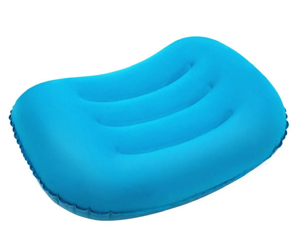 Quick Inflate neck support pillow Portable Pillow Camping Travel Air Inflatable Pillow