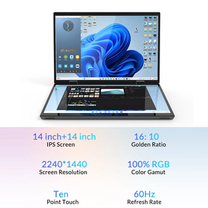 Ordinateur portable miniature <span class=keywords><strong>CRELANDER</strong></span> 14,1 pouces, Intel N95, 1366x768, 65 Hz, écran tactile IPS, rotation à 360 degrés, SSD, nouvelle tablette PC - Product Image 6