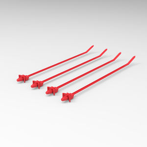 Aircraft Head 3.6x160 Aircraft Pin Tipo Cable Tie Auto-bloqueio Non-return Aircraft Head Strap - Product Image 1