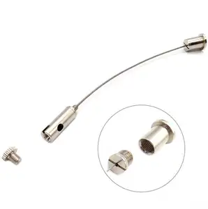 1.5mm Adjustable Hanging Wires Kit With Hook Wall Mount Wire Suspension Cable Hanging Wire