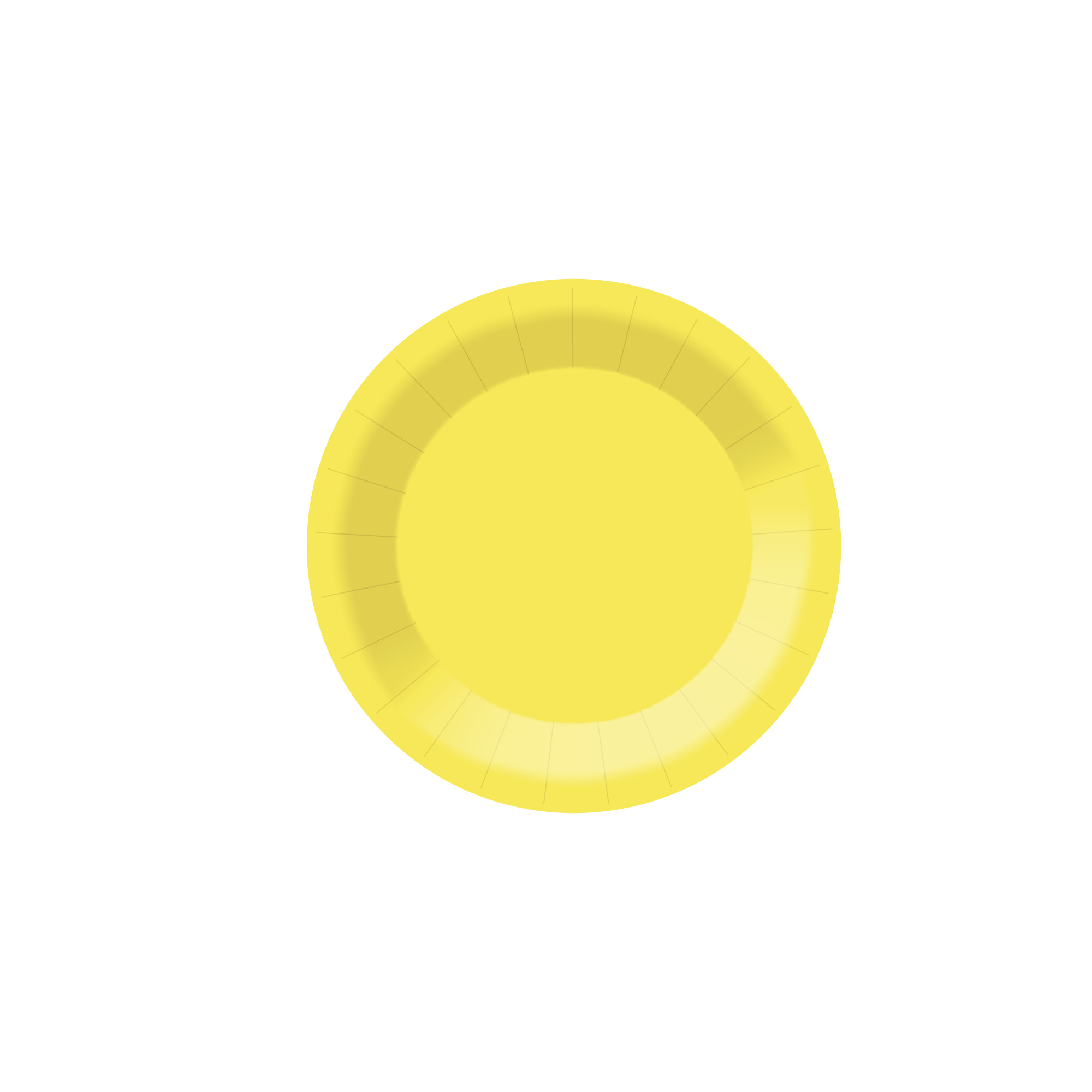 Plato de papel de 7 pulgadas * 8 piezas