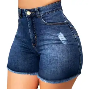 denim pants Washed Zipper Fly Factory Sexy Jeans Custom Women's Shorts jeans