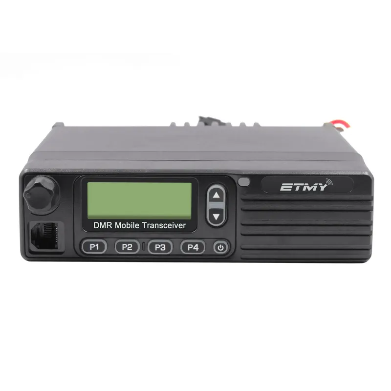 ETMY ET-M80D walkie-talkie per auto 50 watt vhf uhf radio mobile dual band dmr radio mobile digitale