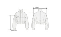 Vestes en cuir véritable de luxe de style nouveau, design à ourlet côtelé, vestes bomber pour femmes tissées à la main
