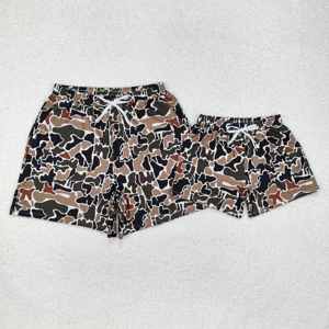 Abbigliamento Coordinato per Famiglia, Costume da Bagno Mimetico per Caccia al Cervo, Pantaloncini per <span class=keywords><strong>Papà</strong></span> e Bambino - Product Image 6