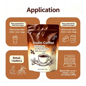 High Inulin Instant Chicory <strong>Coffee</strong> Powder, <strong>Decaf</strong> Herbal Chicory Root Extract <strong>Coffee</strong> - Product Image 6