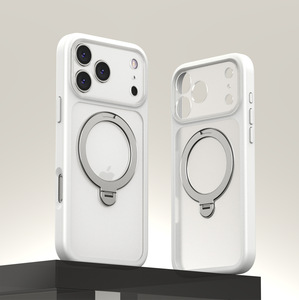 <span class=keywords><strong>Coque</strong></span> de téléphone magnétique transparente givrée antichoc personnalisée la plus vendue pour <span class=keywords><strong>iPhone</strong></span> 17 Pro Max Air - Product Image 2