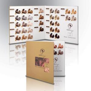 Nuancier de Couleurs de Cheveux Blondes OEM Europe Marque Privée 90 Couleurs Nuancier de Couleurs de Cheveux Crème Glacée Teinture pour Cheveux - Product Image 2