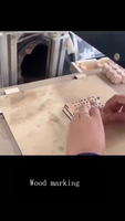 Machine de marquage laser au dioxyde de carbone de bureau pour la gravure et le codage sur bois, verre et acrylique - Imprimante à jet d'encre CO2