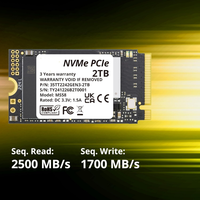 OEM/ODM M.2 2242 NVMe SSD 2 To Disque dur SSD 128 Go 256 Go 512 Go 1 To 2 To pour ordinateur portable de bureau Lot de disque SSD interne