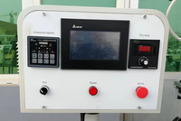 Machine de laminage automatique de profilés CNC PUR 350 mm, équipement de recouvrement de film pour cadres de portes en PVC/MDF avec colle thermofusible PUR