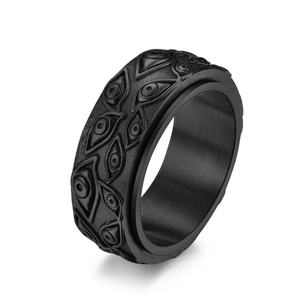 Anillo Vikingo Hecho a Mano, Sólido, Medieval, Único, Unisex, para Hombre y Mujer, Estilo Punk, Gótico, Motero, Oxidado, Regalo para Él y Ella - Product Image 4