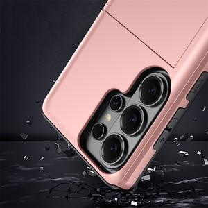 Funda <span class=keywords><strong>para</strong></span> Teléfono con Ranura <span class=keywords><strong>para</strong></span> Tarjetas <span class=keywords><strong>para</strong></span> Samsung S26 Ultra S25 Edge S24 Plus S23 FE, Resistente a Impactos, con Tarjetero y Función de Billetera - Product Image 5