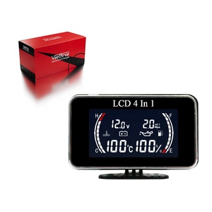 Wenle 4-in-1LCD Carro Digital Água Temp <span class=keywords><strong>Gauge</strong></span> <span class=keywords><strong>Oil</strong></span> <span class=keywords><strong>Pressure</strong></span> Fuel Voltage 1/8 NPT <span class=keywords><strong>Oil</strong></span> <span class=keywords><strong>Pressure</strong></span> Sensor Sensor de Temperatura da Água - Product Image 6