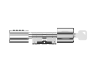 Cerradura Electrónica Inteligente sin Llave de Aleación de Zinc para Puerta de Madera/Acero con Huella Dactilar, Tarjeta de Memoria, Wi-Fi y App Tuya IP