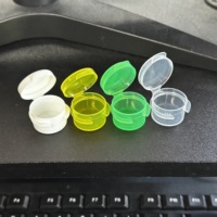 Meilleure vente en Europe : Mini pot transparent à couvercle rabattable de 1g, 3g, 5g, 10g