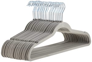 Practical anti slip velvet <b>hanger</b> saves space. Heavy duty suit anti slip <b>hanger</b> is used for wardrobe storage - Product Image 3