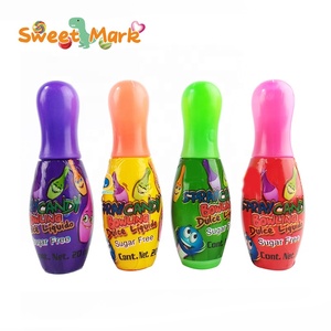 Botellas de Azúcar Líquida con Sabor a Frutas en Forma de Bolas de Boliche Empaquetadas en Cajas - Product Image 4