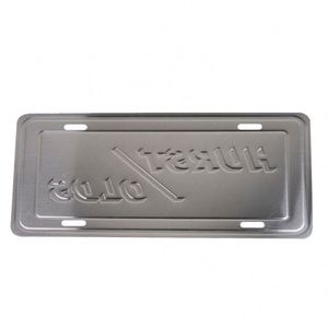 Metal Tinplate Sublimation Decor Sign Emboss Car License Plate <b>Frame</b> - Product Image 3