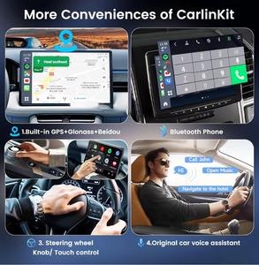 8GB 128GB Android AI Box Adaptador CarPlay inalámbrico QCM6115 Chipset Streaming Media Player para automóviles - Product Image 6