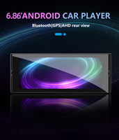 Radio con GPS para coche, reproductor de vídeo con Android 10, 1 Din, doble estéreo, BT, Wifi, cámara USB