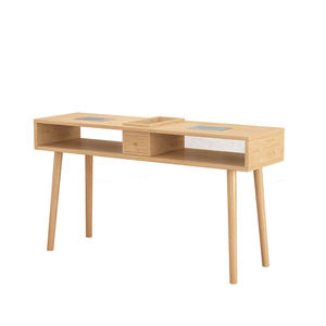 Ensemble table et chaise de <span class=keywords><strong>manucure</strong></span> professionnelle pour plusieurs personnes à 3 stations <span class=keywords><strong>avec</strong></span> lampe de table de <span class=keywords><strong>manucure</strong></span> et <span class=keywords><strong>aspirateur</strong></span> - Product Image 5
