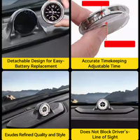 2025 Premium élégant électronique Quartz horloge tableau de bord accessoire voiture Center Console numérique montre pour Jetour T2 accessoires