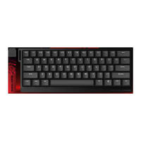 Nouveau clavier de jeu mécanique filaire FGG Madlions MAD 60HE RGB 2026, clavier de jeu à commutation à chaud, clavier de jeu RGB à faible latence