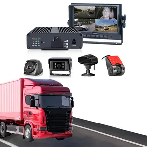 セミトラックモバイルDVRキット用STONKAMmdvrカメラトラック用4gGPS乗客流量統計 & ADAS & DMS & BSD & 360AVM